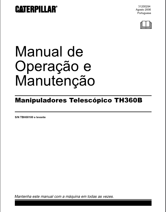 Manual  Mecânico Caterpilla em PDF