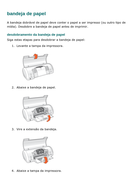 Manual  HP Deskjet em PDF